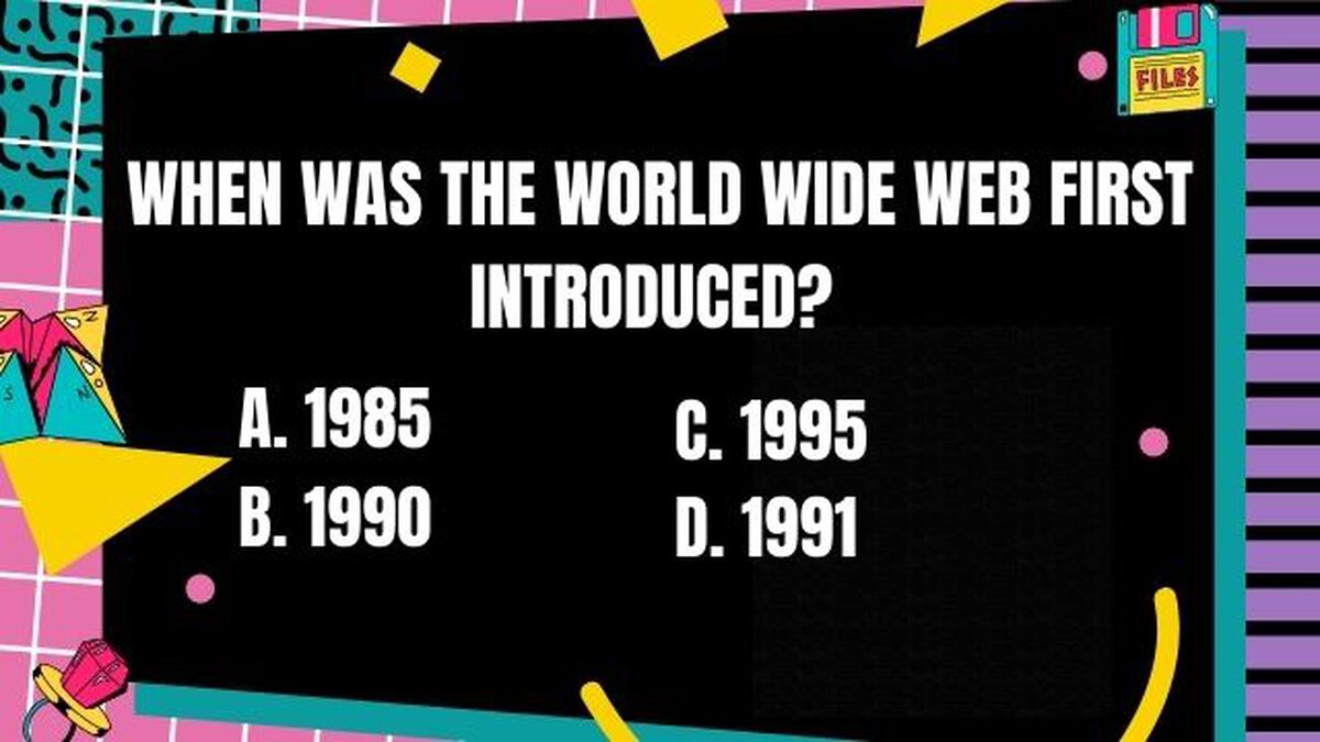 When I was a Kid! Early 90s Trivia image number null